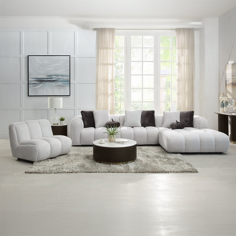 Manilla Sectional Sofa LV04320 by Acme