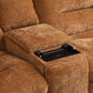 Emmy LV04650 Orange Chenille Sectional