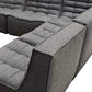 Seccional modular Marshall de 7 piezas de Diamond Sofa