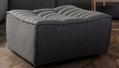 Marshall Gray Ottoman