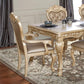 Miranda Gold Dining Collection by Cosmos Furniture