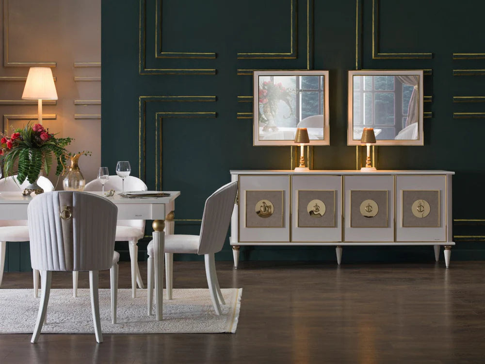 Mistral Opak White Gloss Dining Collection