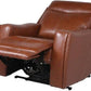 Natalia Dual-Power Leather Recliner, Coach