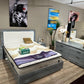 Nicole Grey 4 Pc Bedroom Set w/LED Light