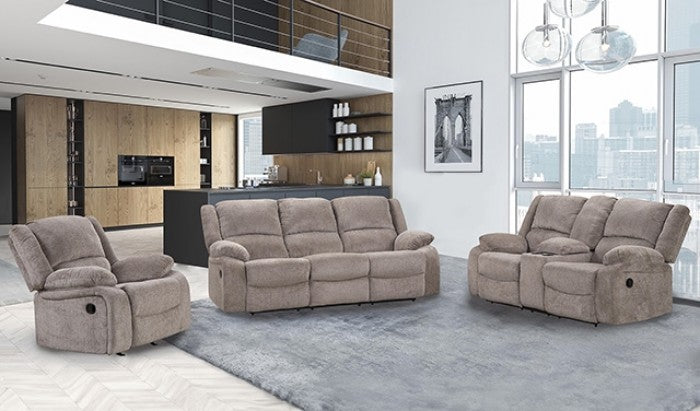 Cosimo Sofa & Loveseat Mocha Chenille