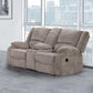 Cosimo Sofa & Loveseat Mocha Chenille