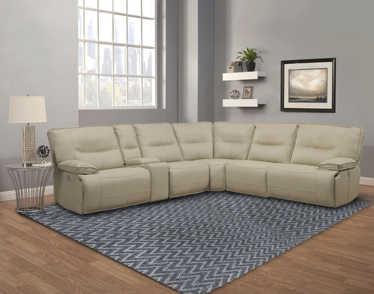 Spartacus 6 Pc Motion Sectional - Oyster