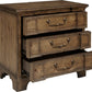 Revival Row 3 Drawer Nightstand P348140