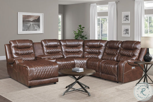 Putnam 6 Pc Power Sectional - LHF Chaise