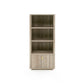 Nova Domus Roma - Modern Faux Travertine Bookcase