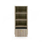 Nova Domus Roma - Modern Faux Travertine Bookcase