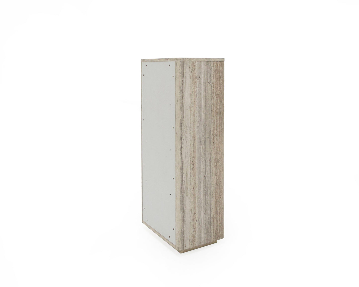 Nova Domus Roma - Modern Faux Travertine Bookcase