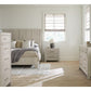 Millwork 4 Pc Barnwood Gray Bedroom Set