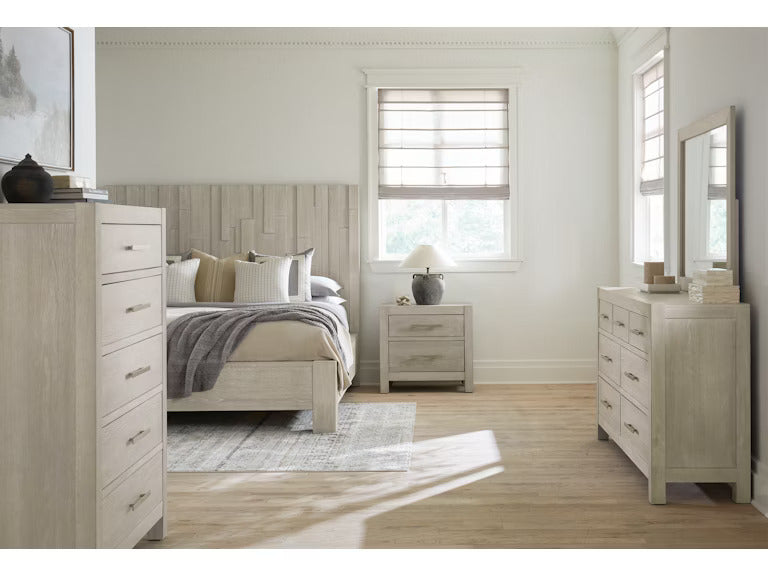 Millwork 4 Pc Barnwood Gray Bedroom Set