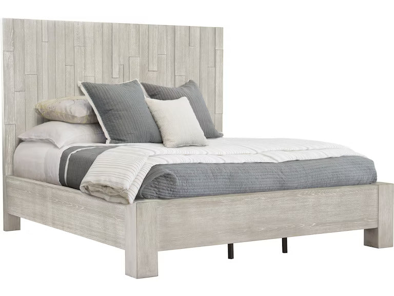 Millwork 4 Pc Barnwood Gray Bedroom Set