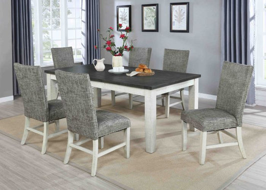 Saratoga Two Tone 7 Pc Dining Set by Vilo Home