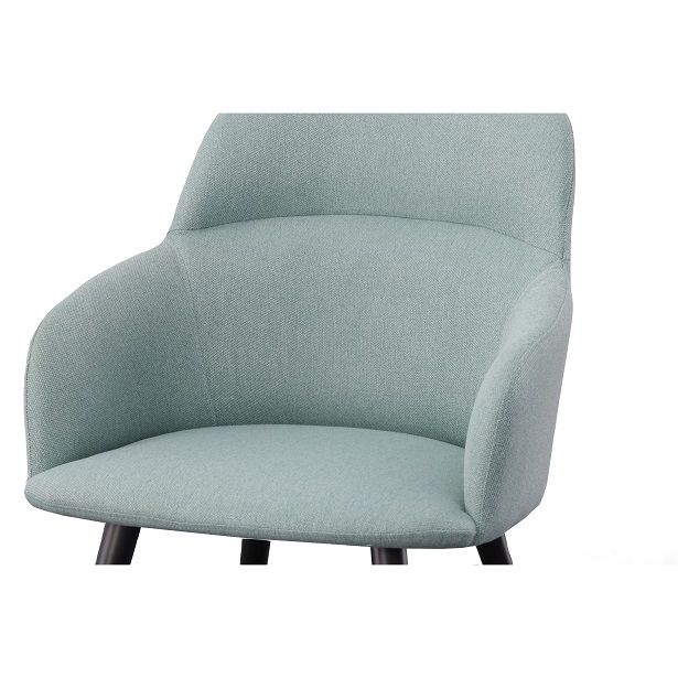 Scranton Side Chair Teal & Black - Set of 2