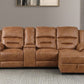 Septimus Saddle Brown Motion Sectional