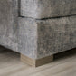 Leytonstone Gray Microfiber Sofa Collection - Furniture of America