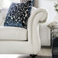 Antoinette Glam White Sofa Collection SM2228