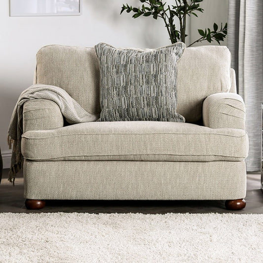 Salisbury Chair Creme Chenille SM5409-CH