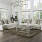 Moorpark Gray & White Living Room Set - FOA SM6092