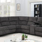 Solari Living Room Sectional - Gray or Brown