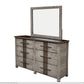 Tikal Rustic Two Tone Bedroom Collection - Solid Pine