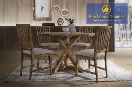 Venus Natural Oak 5 Pc Dining Set