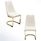 Vogue Dining Chair Cream - Set of 2