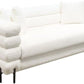 Vox White Faux Shearling Sofa by Diamond