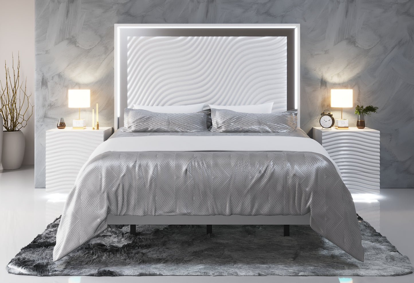 ESF Wave LED Bedroom Collection by Franco Spain