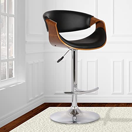 Dana Bar Stool Black & Chrome 104965