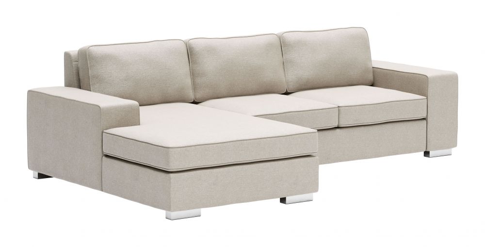 Brickell Reversible Sectional - Beige