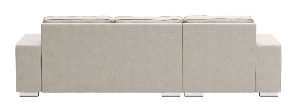 Seccional Reversible Brickell - Beige