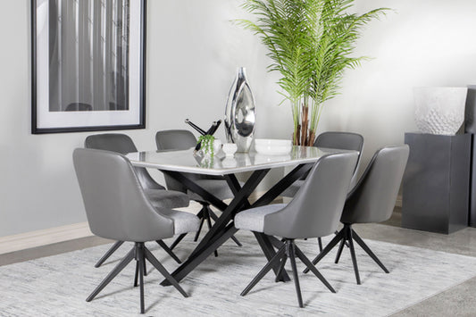 Paulita 7 Pc Dining Set