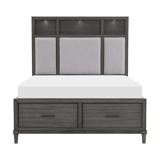 Cama con plataforma tamaño king California Whittenberry 1573K-1CK