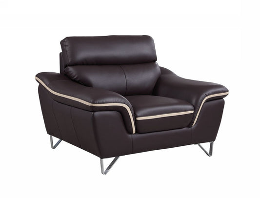 Global United 168 Bonita Chair - Brown