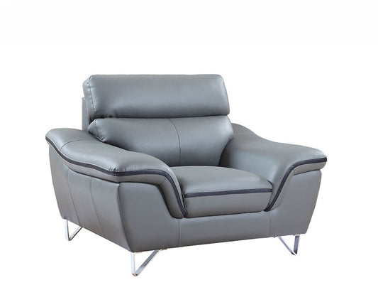 Global United 168 Bonita Chair - Gray