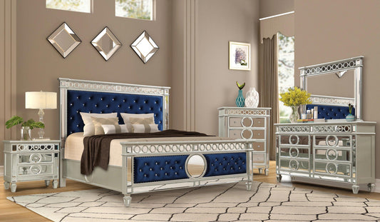 McFerran 4 Pc B1688 Bedroom Set - King Bed