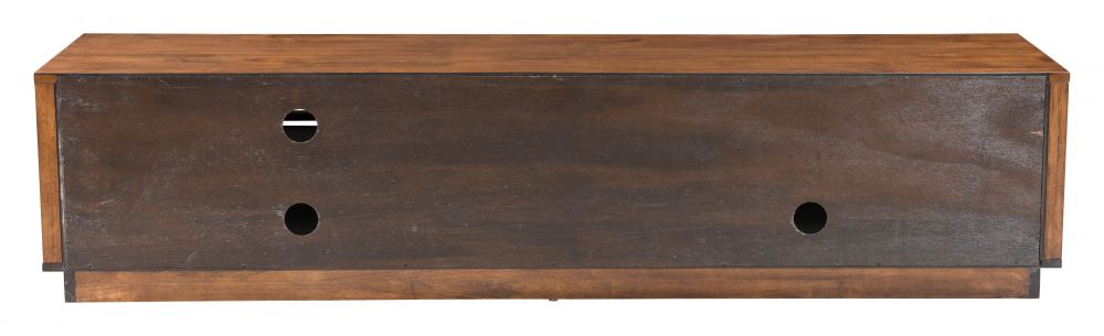 Linea Wide Entertainment Stand Walnut Acacia