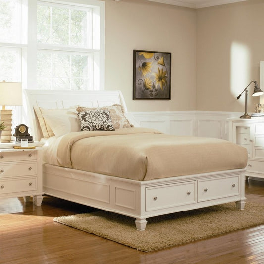 Sandy Beach 4 Pc Bedroom Set 201309 - King Bed