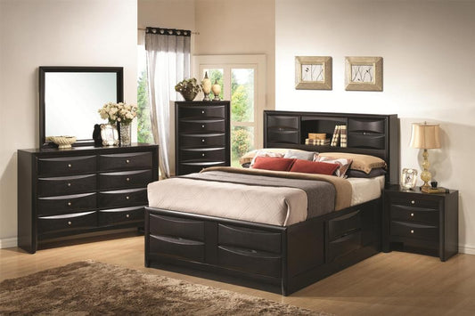 Briana 4 Pc Bedroom Collection by Coaster - Storage Bed