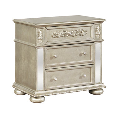 Heidi 3 Drawer Nightstand 222732