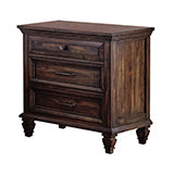 Avenue 3 Drawer Nightstand 223032