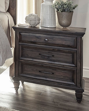 Avenue 3 Drawer Nightstand 223032