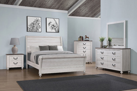 Stillwood by Coaster - Farmhouse Sleigh Bedroom Collection