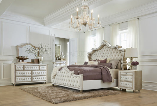 Antonella 4 Pc Bedroom Set - King Bed