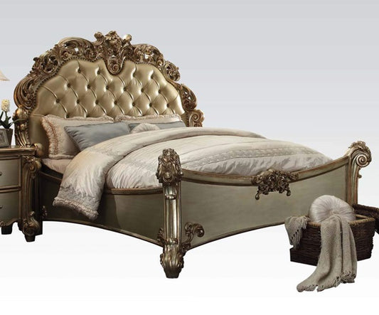 Cama tamaño queen Vendome - Oro 23000Q