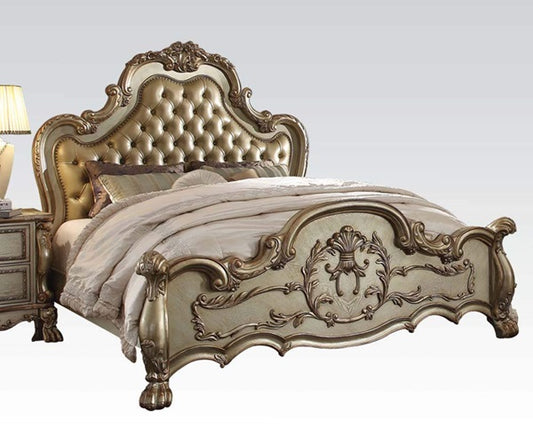 Dresden 23154CK California King Bed - Gold